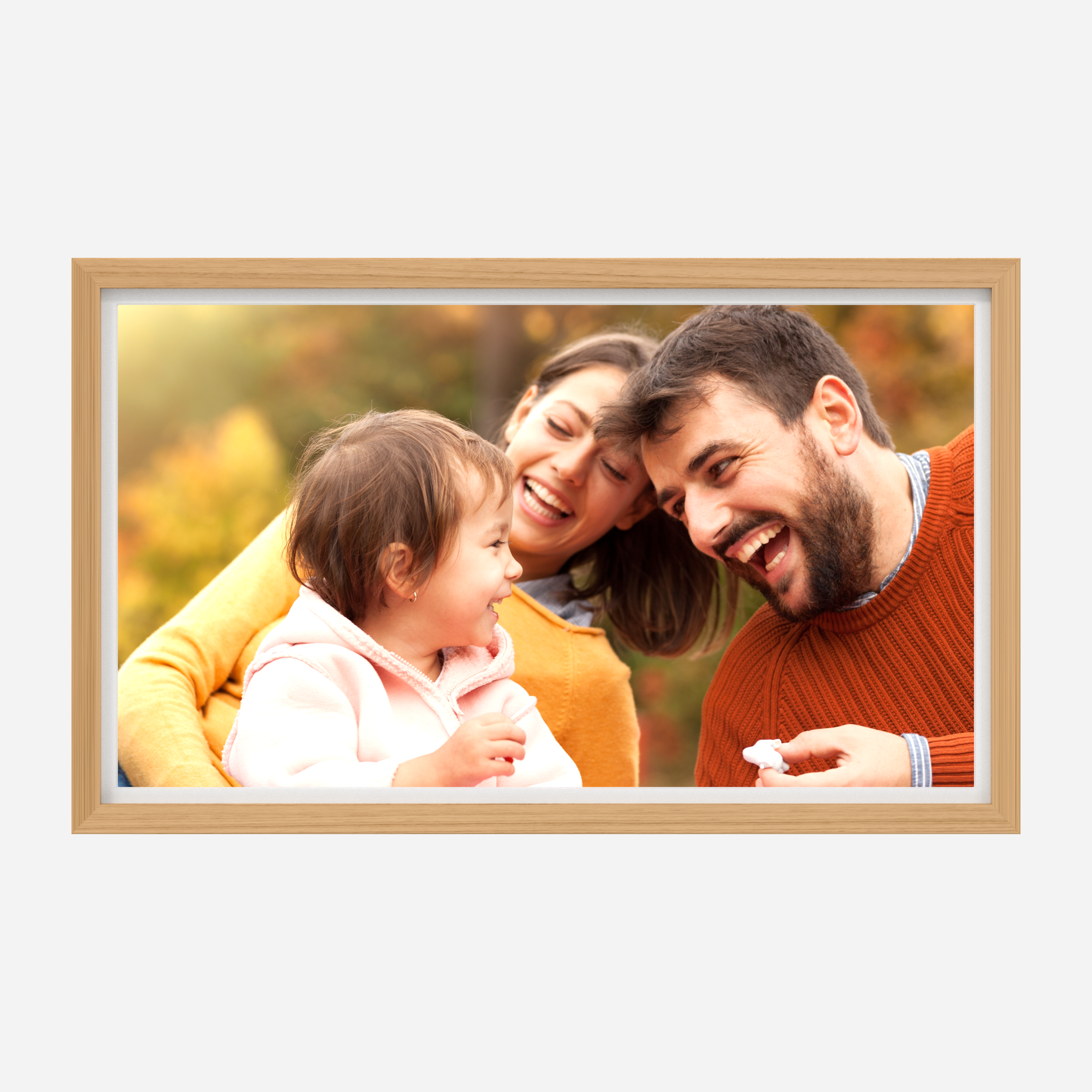 Wood design digital photo frame (1)