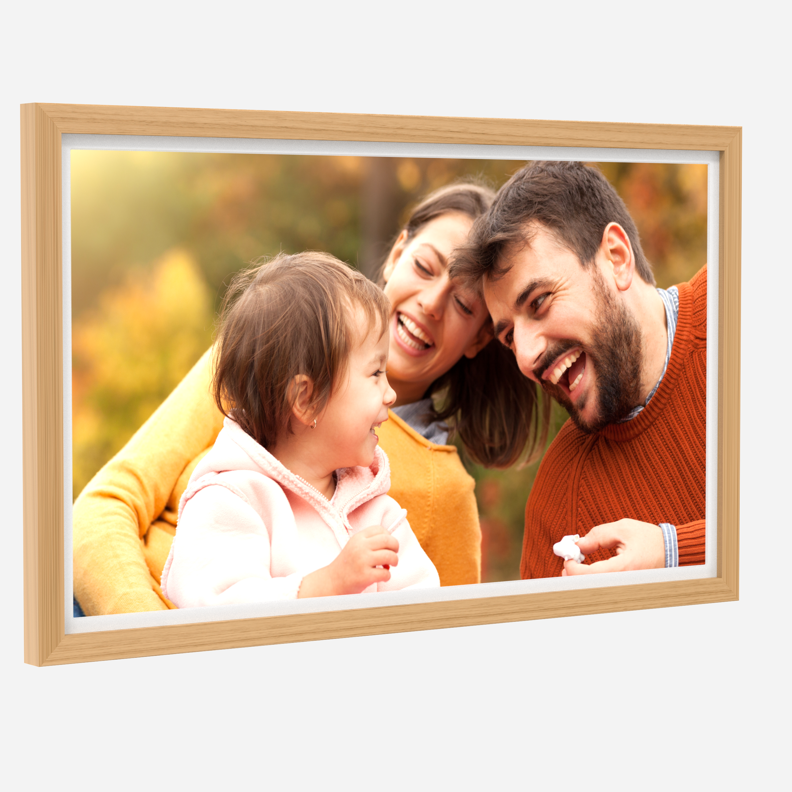 Wood design digital photo frame (3)