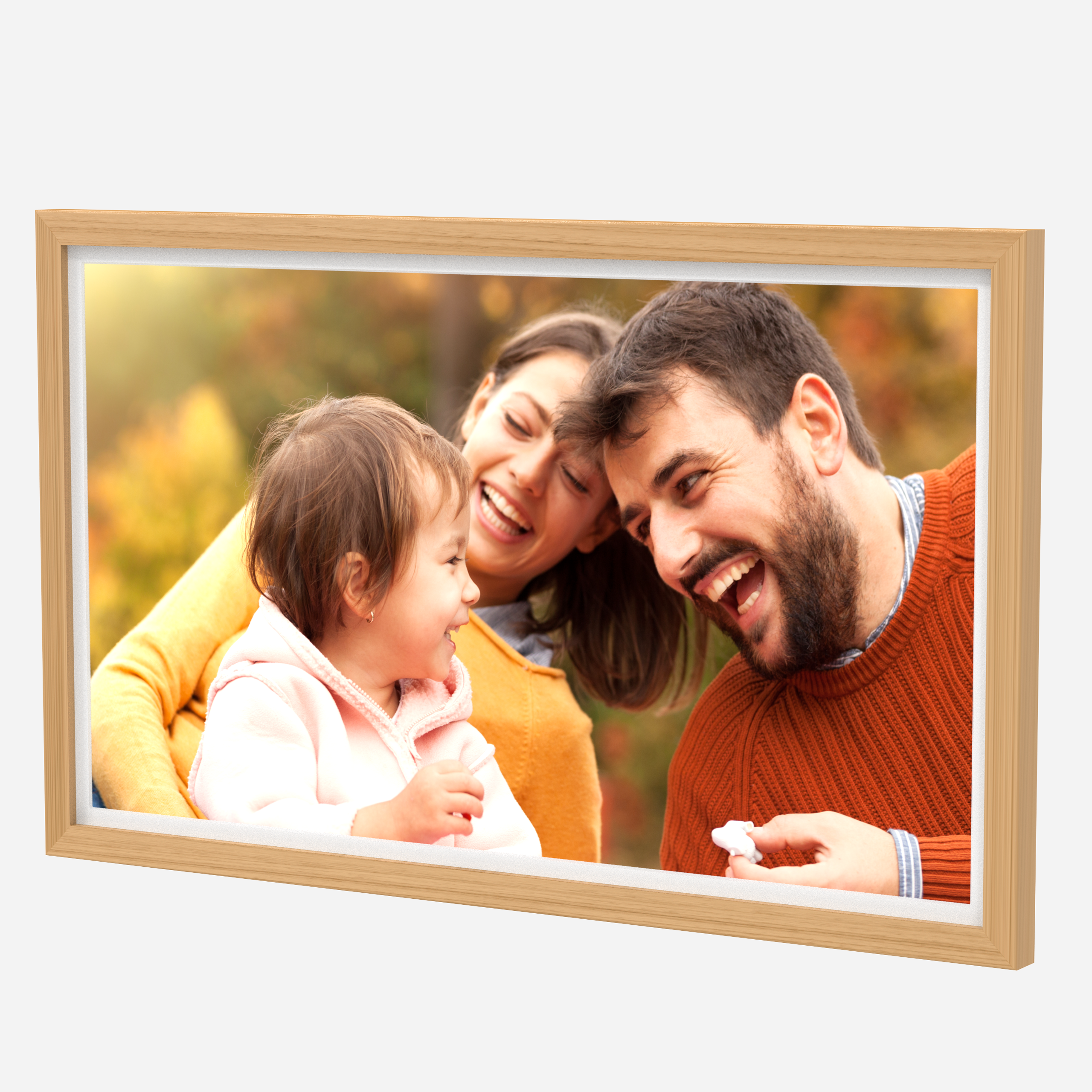 Wood design digital photo frame (4)
