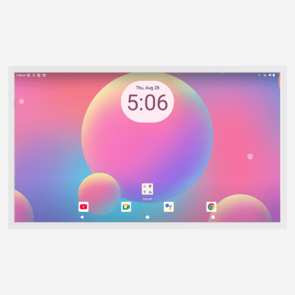 32’’ Tablet PC All-in-one 1920*1080 (16:9) + GMS License + Synchronized with Google Calendar + Android 14 + 2.4G&5G Dual WiFi +64GB Memory Multi-Functional Tablet PC(JT320S-H01)