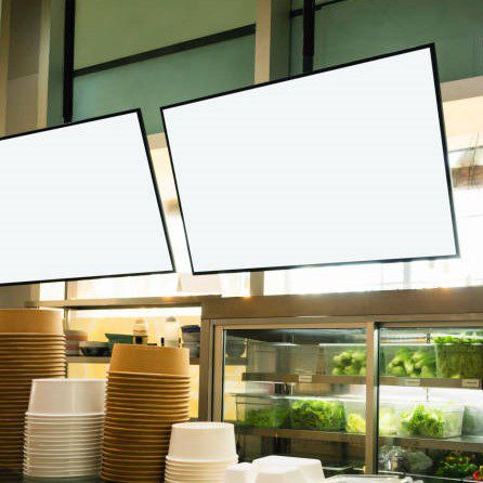 restaurant advertising player